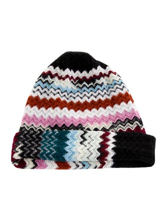 Missoni pattern wool beanie