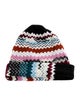 Missoni pattern wool beanie