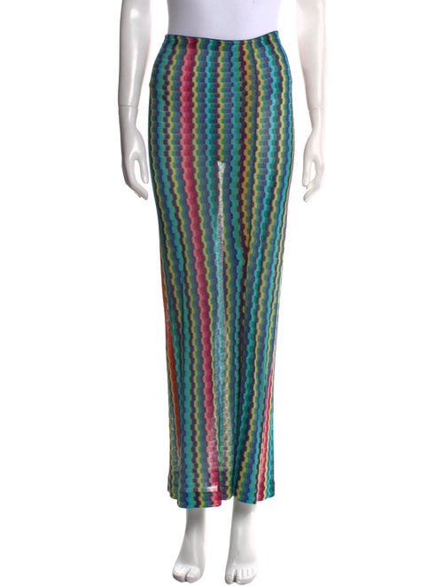 Missoni Striped Midi Length Skirt