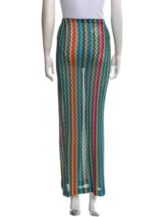 Missoni Striped Midi Length Skirt