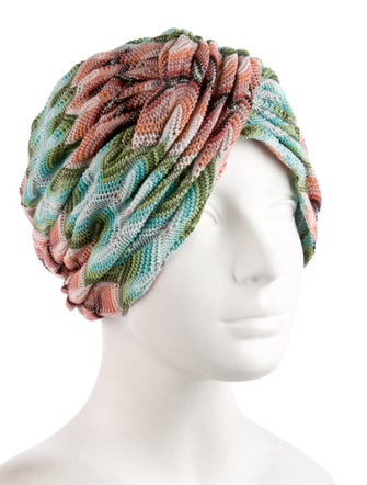 Missoni Mare Ruffled Hat