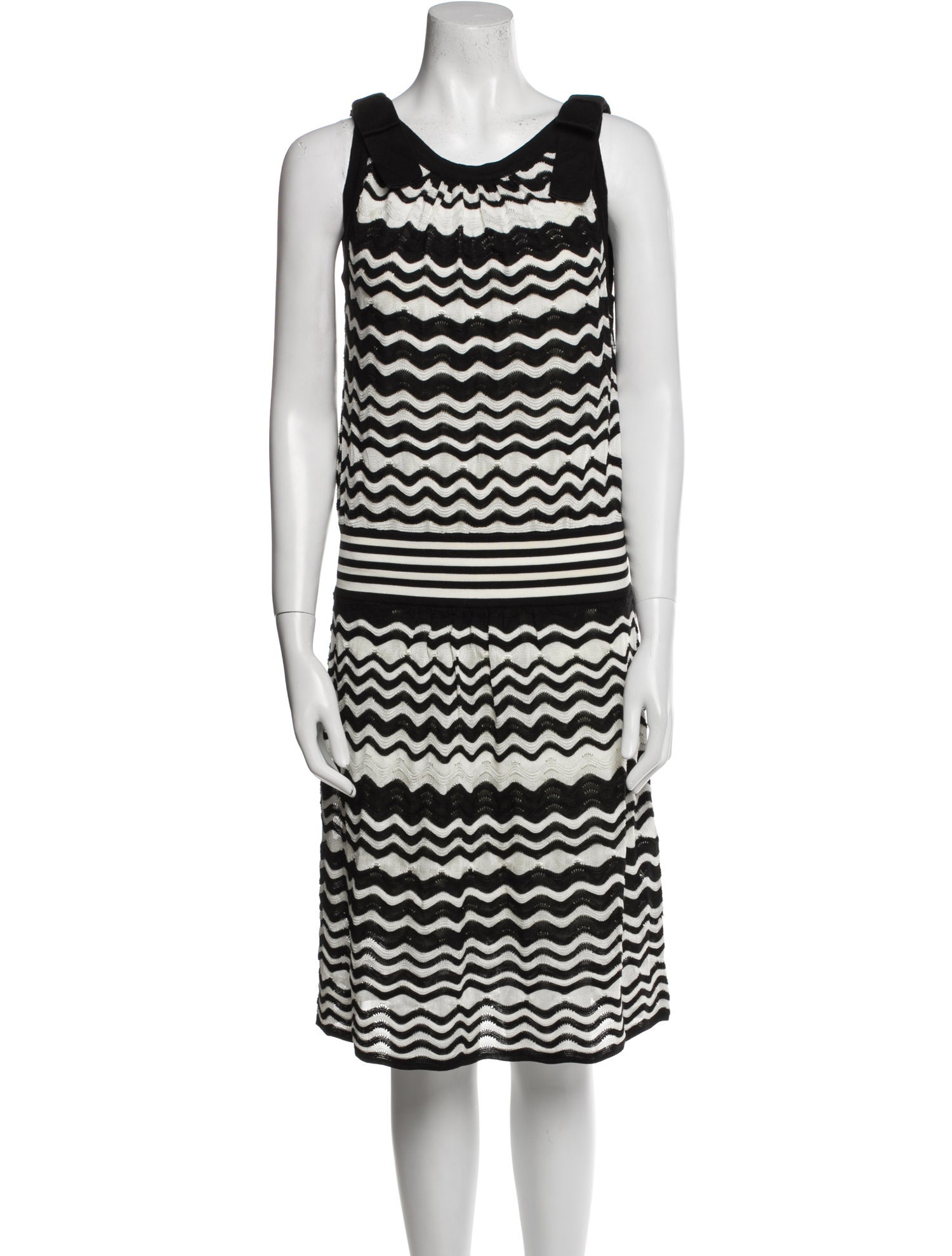 Missoni Striped Knee-Length Dress