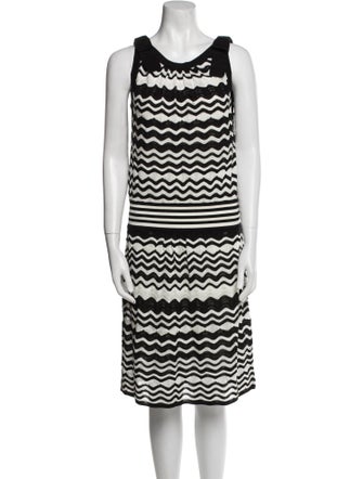Missoni Striped Knee-Length Dress