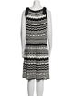 Missoni Striped Knee-Length Dress
