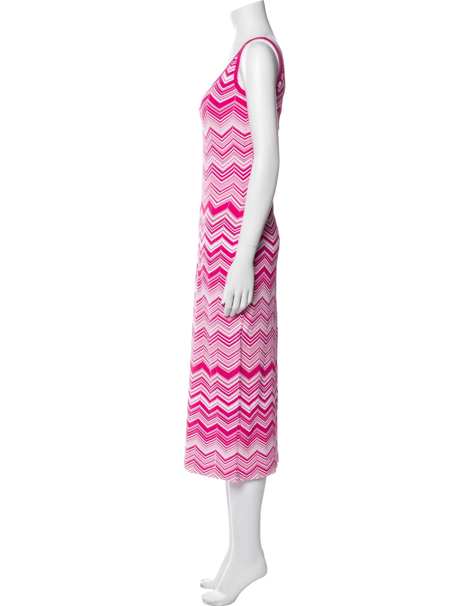 Missoni Striped Midi Length Dress