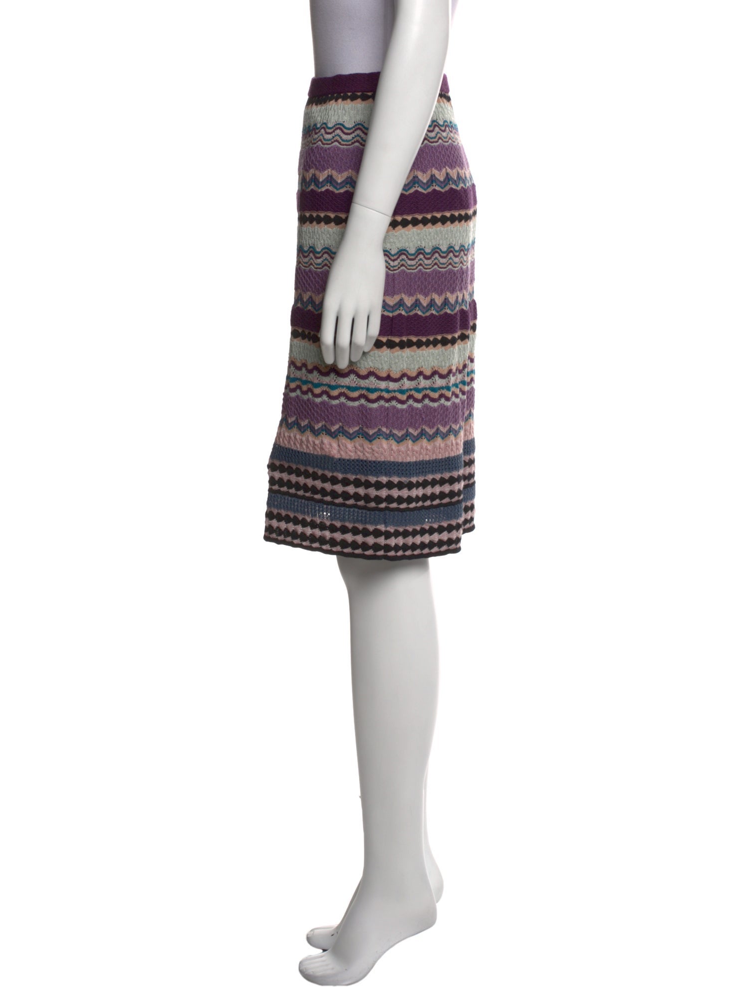 Missoni Wool Knee-Length Skirt