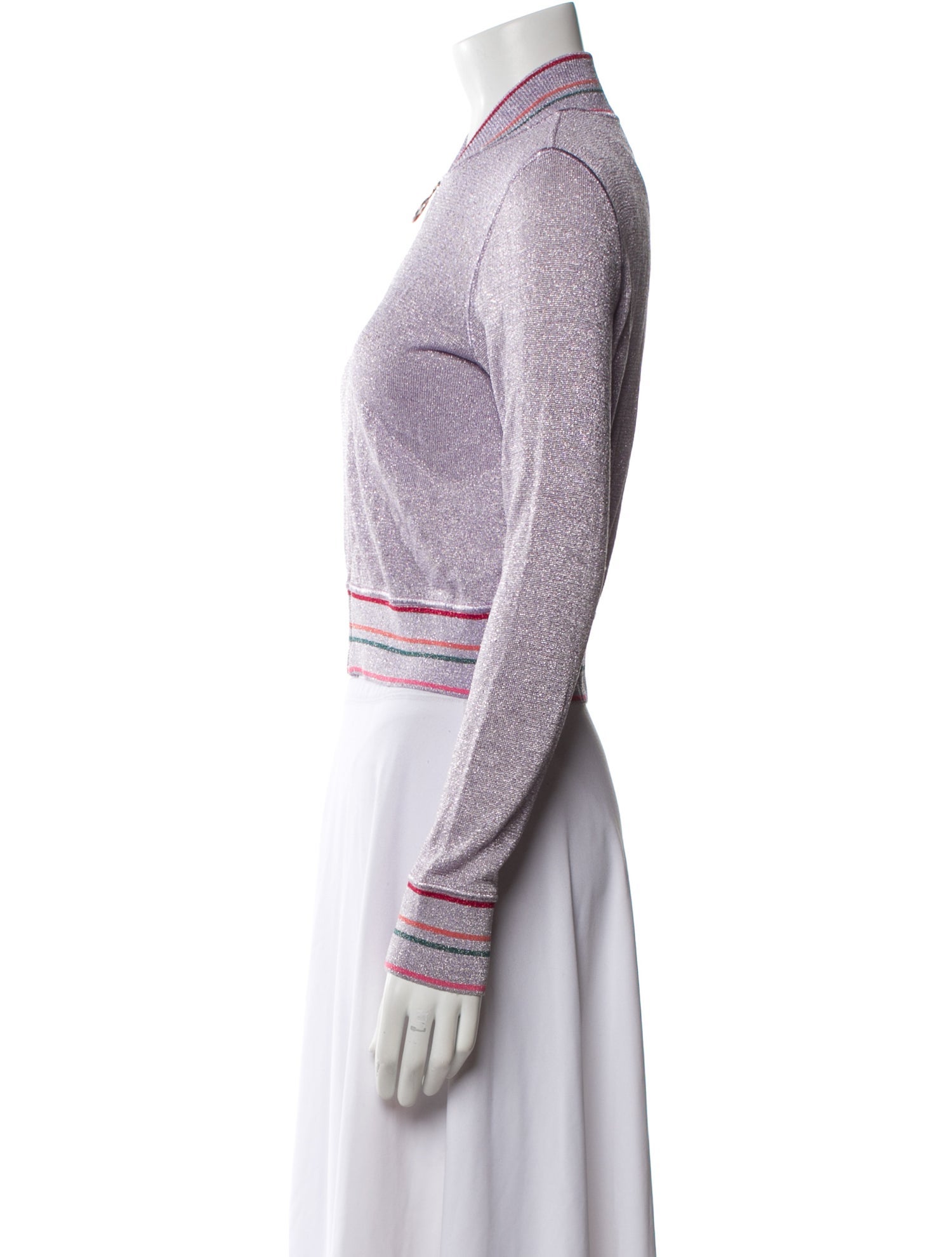 Missoni Vintage Striped Bomber Jacket