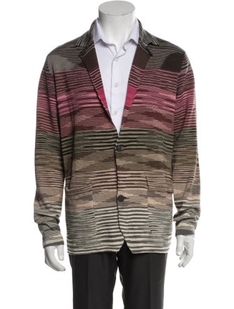 Missoni Wool Striped Cardigan