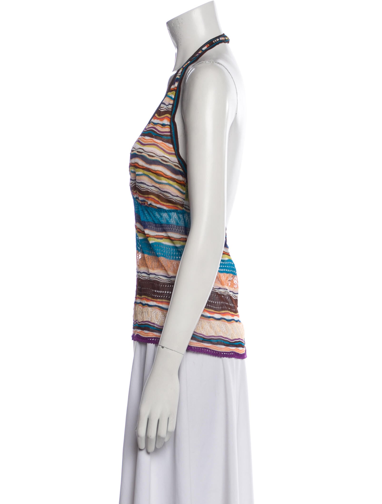 Missoni Striped V-Neck Top