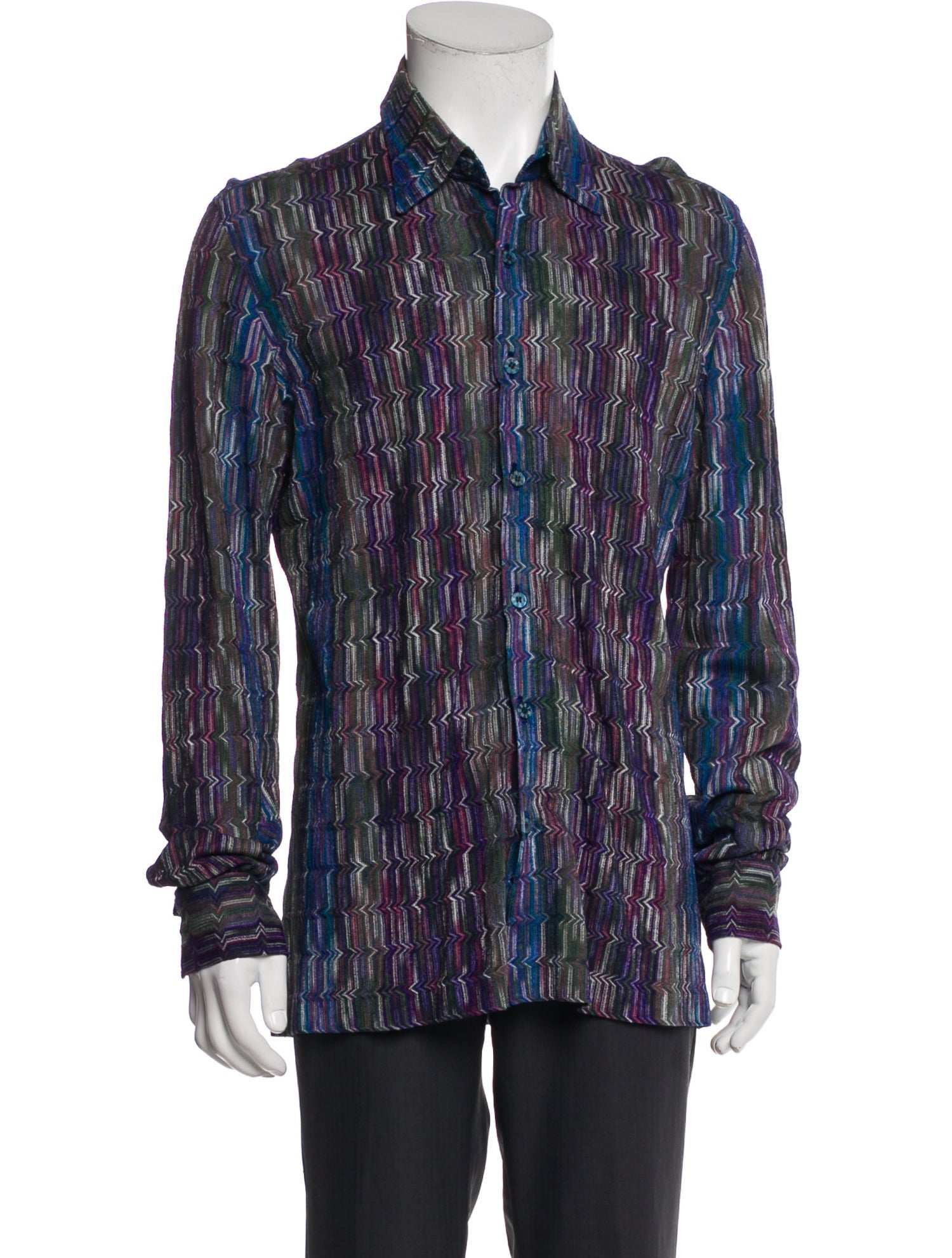 Missoni Striped Long Sleeve Shirt