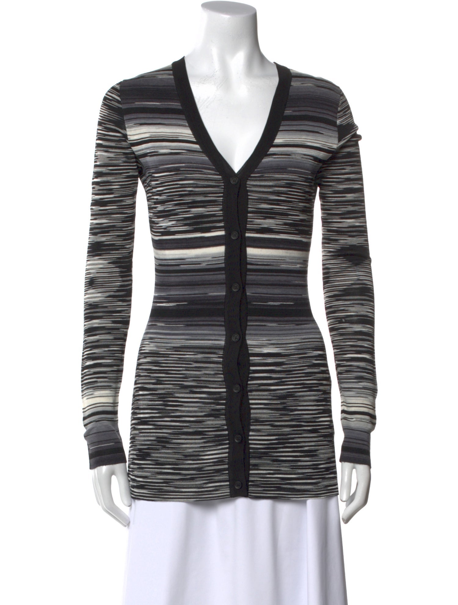 Missoni Striped V-Neck Sweater