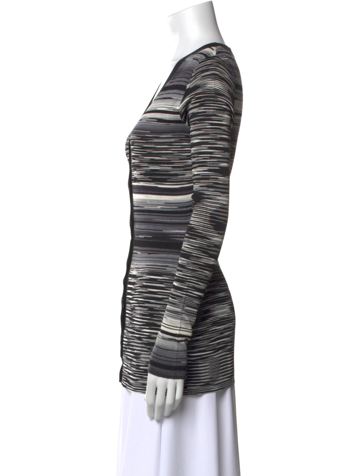 Missoni Striped V-Neck Sweater