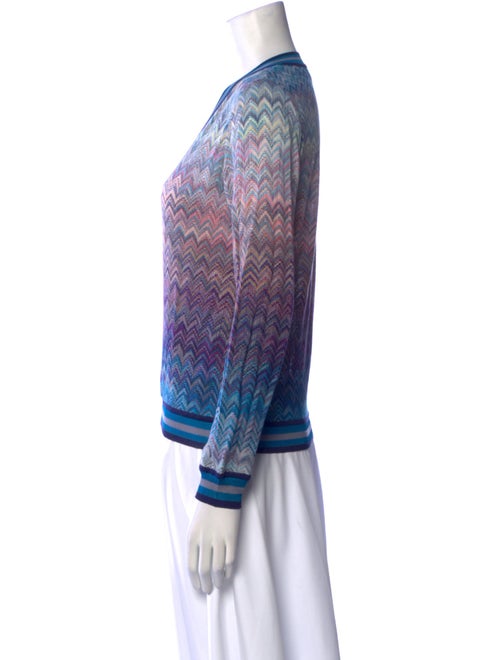 Missoni Printed V-Neck Sweater