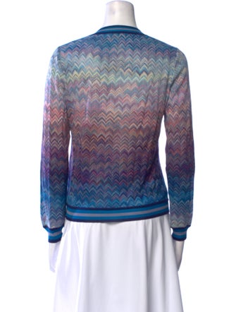 Missoni Printed V-Neck Sweater