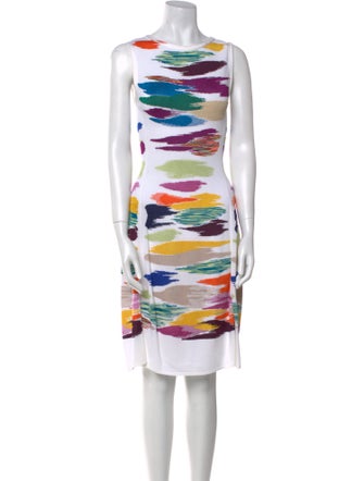 Missoni Printed Knee-Length Dress