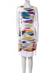 Missoni Printed Knee-Length Dress
