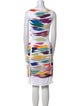 Missoni Printed Knee-Length Dress