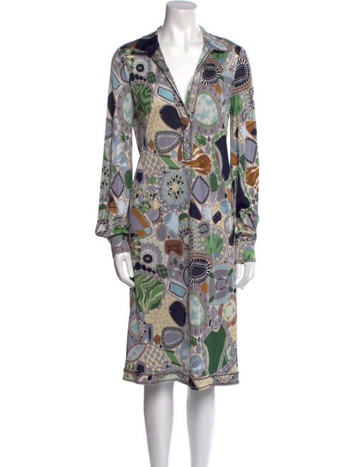 Missoni Printed Knee-Length Dress