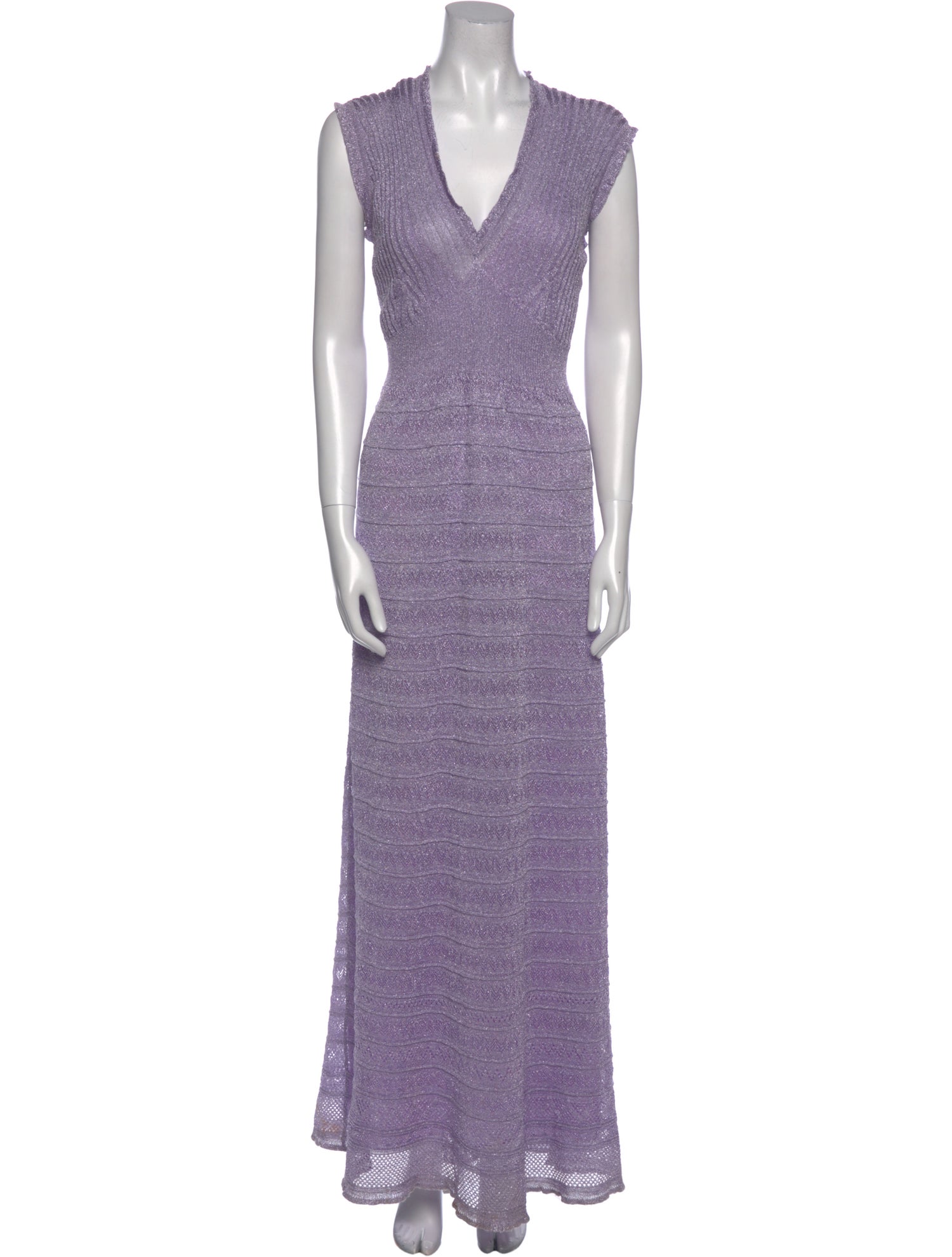 Missoni V-Neck Long Dress
