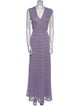 Missoni V-Neck Long Dress