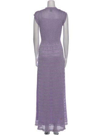 Missoni V-Neck Long Dress
