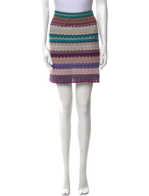 Missoni Striped Mini Skirt