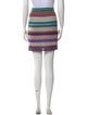 Missoni Striped Mini Skirt