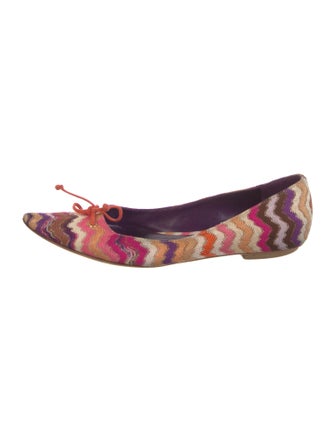 Missoni Striped Ballet Flats