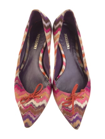 Missoni Striped Ballet Flats