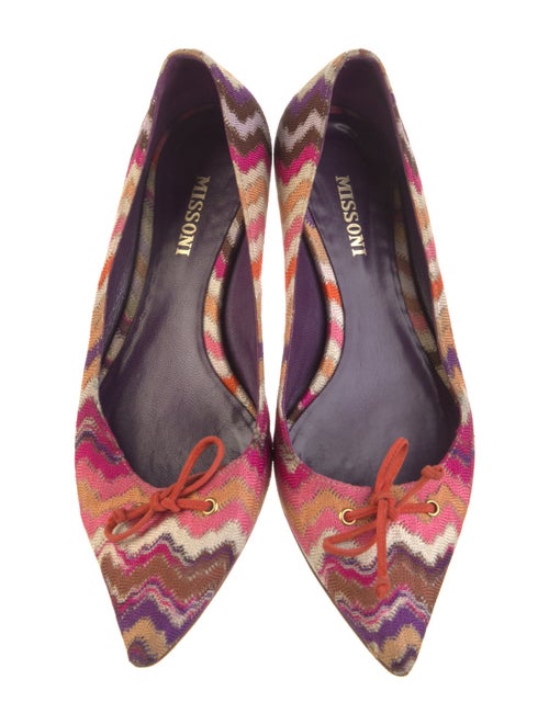 Missoni Striped Ballet Flats