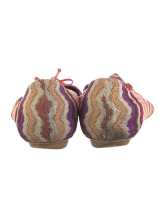 Missoni Striped Ballet Flats