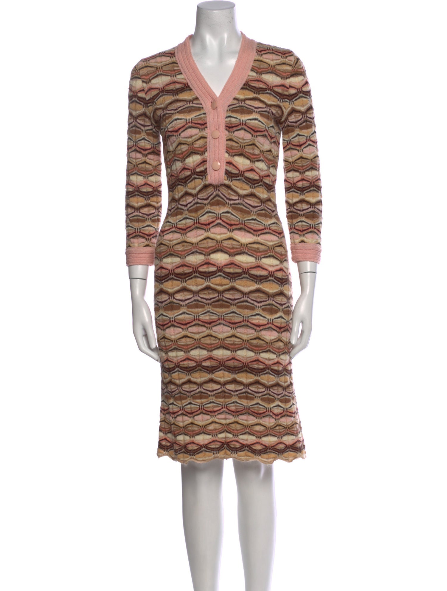 Missoni Wool Knee-Length Dress