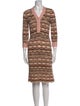 Missoni Wool Knee-Length Dress