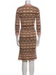 Missoni Wool Knee-Length Dress