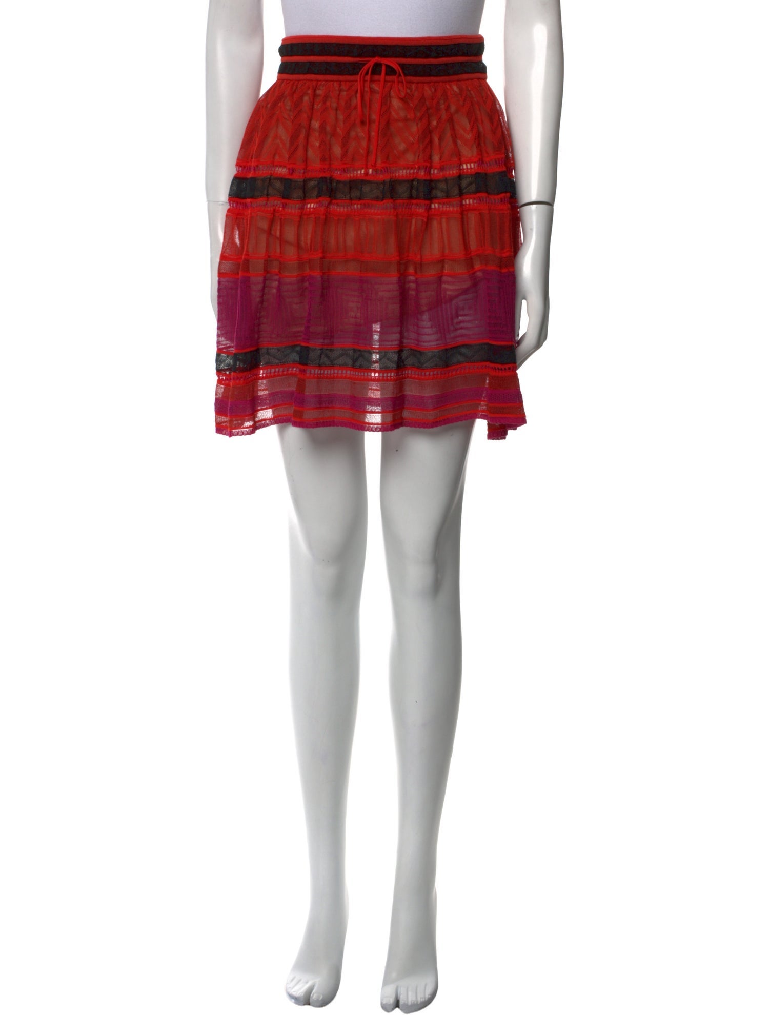 Missoni Striped Mini Skirt