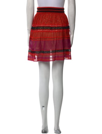 Missoni Striped Mini Skirt