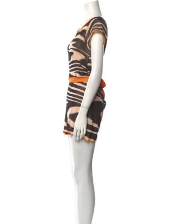 Missoni Striped Scoop Neck Romper