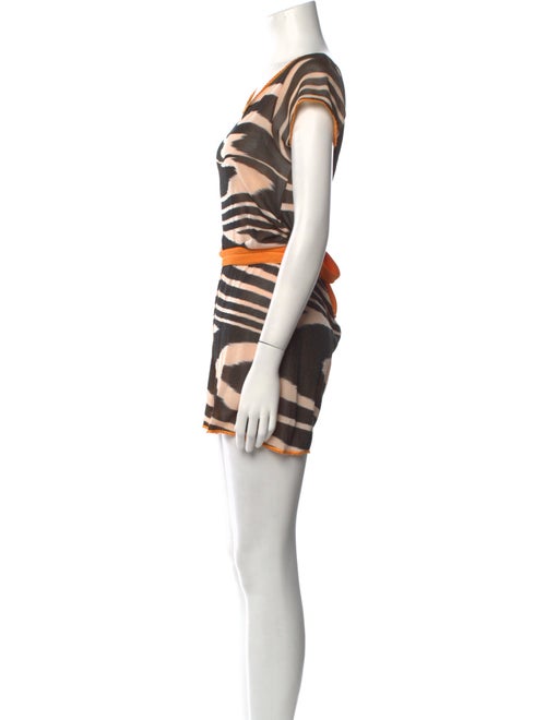 Missoni Striped Scoop Neck Romper