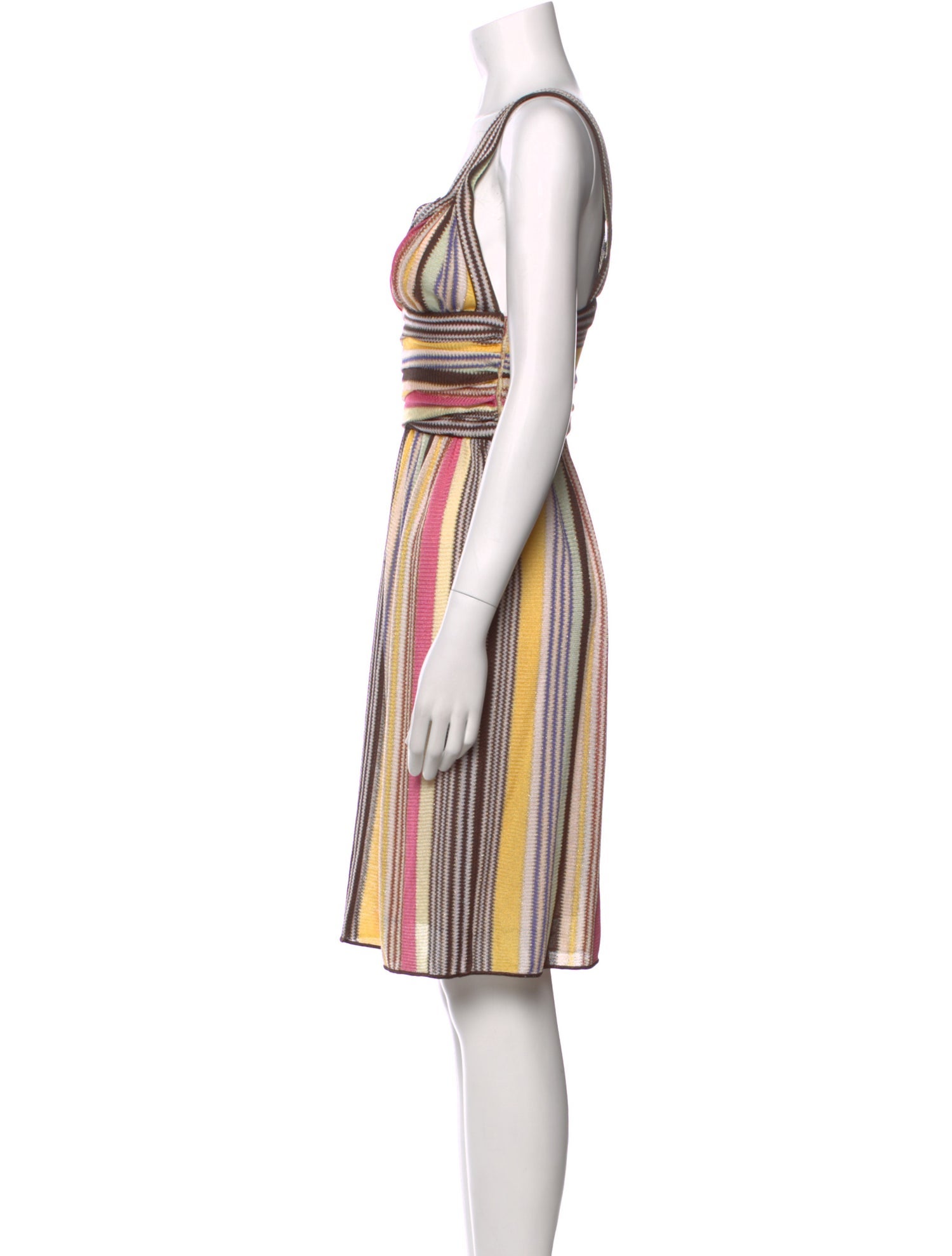 Missoni Striped Knee-Length Dress