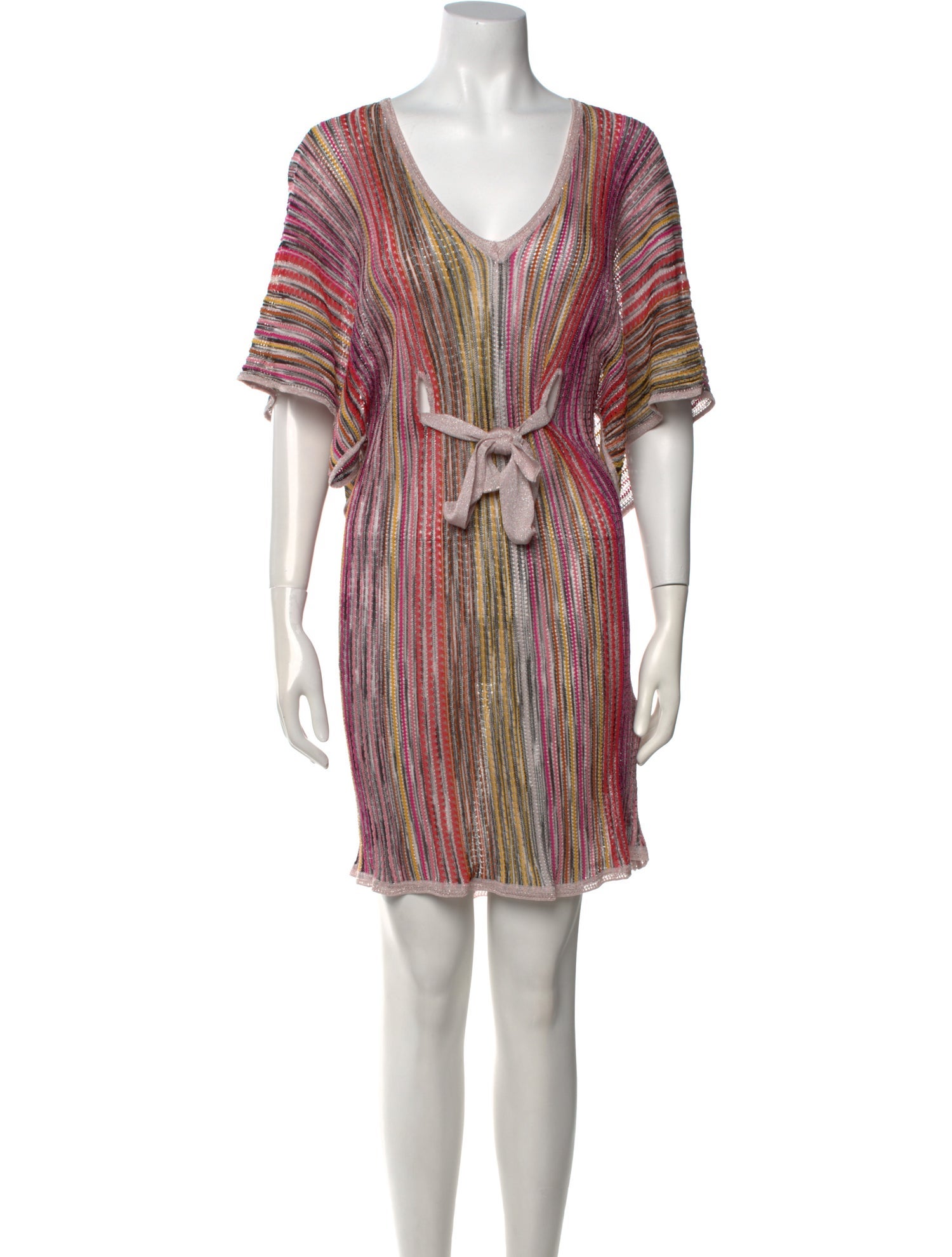 Missoni Striped Knee-Length Dress
