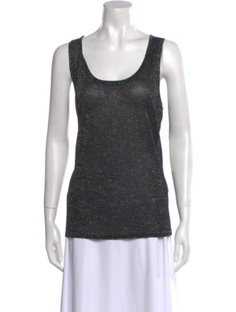 Missoni Scoop Neck Sleeveless Top