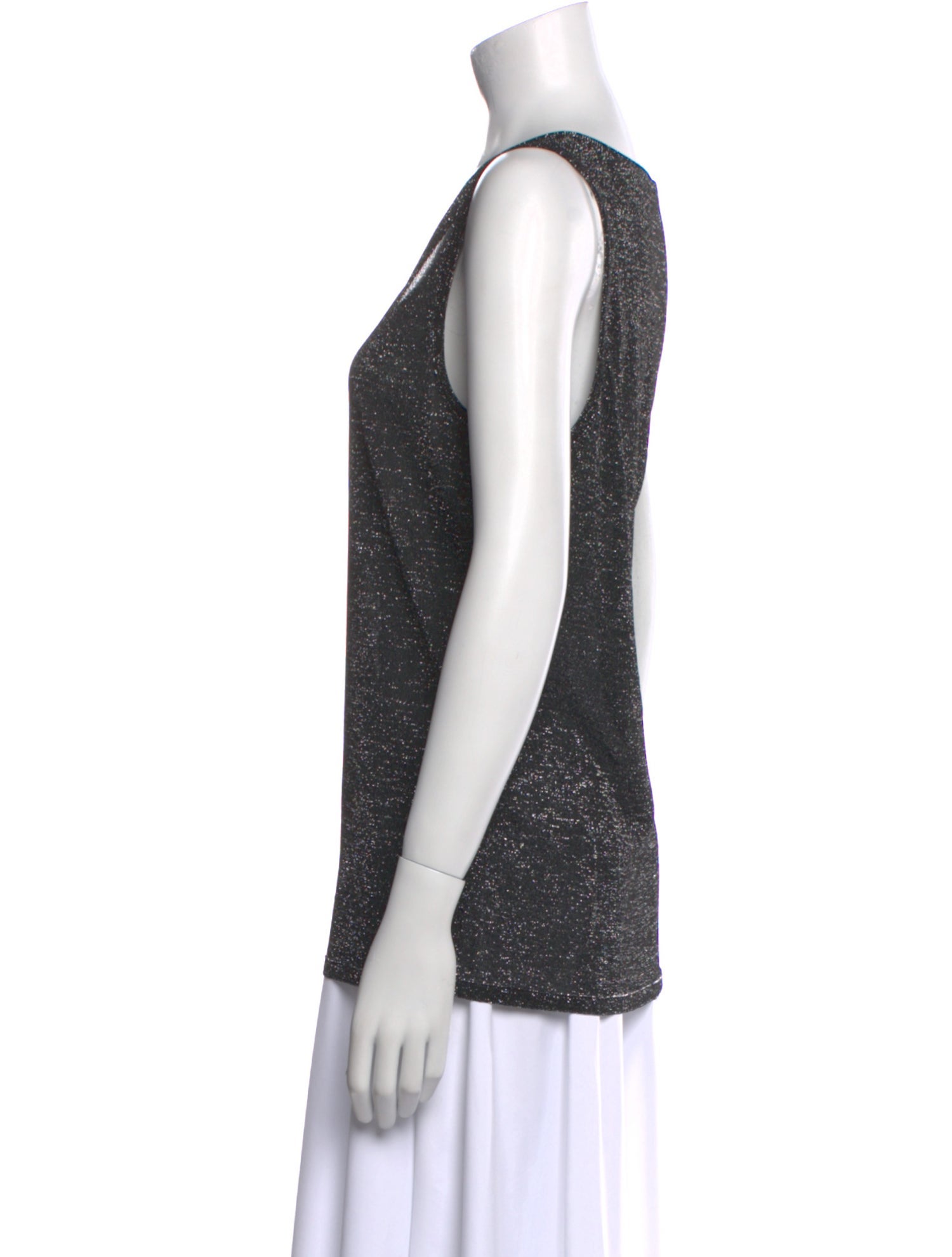 Missoni Scoop Neck Sleeveless Top