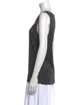 Missoni Scoop Neck Sleeveless Top