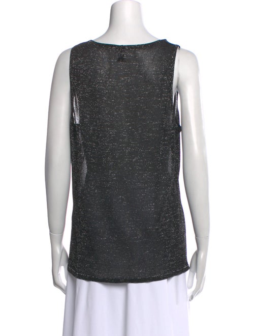 Missoni Scoop Neck Sleeveless Top