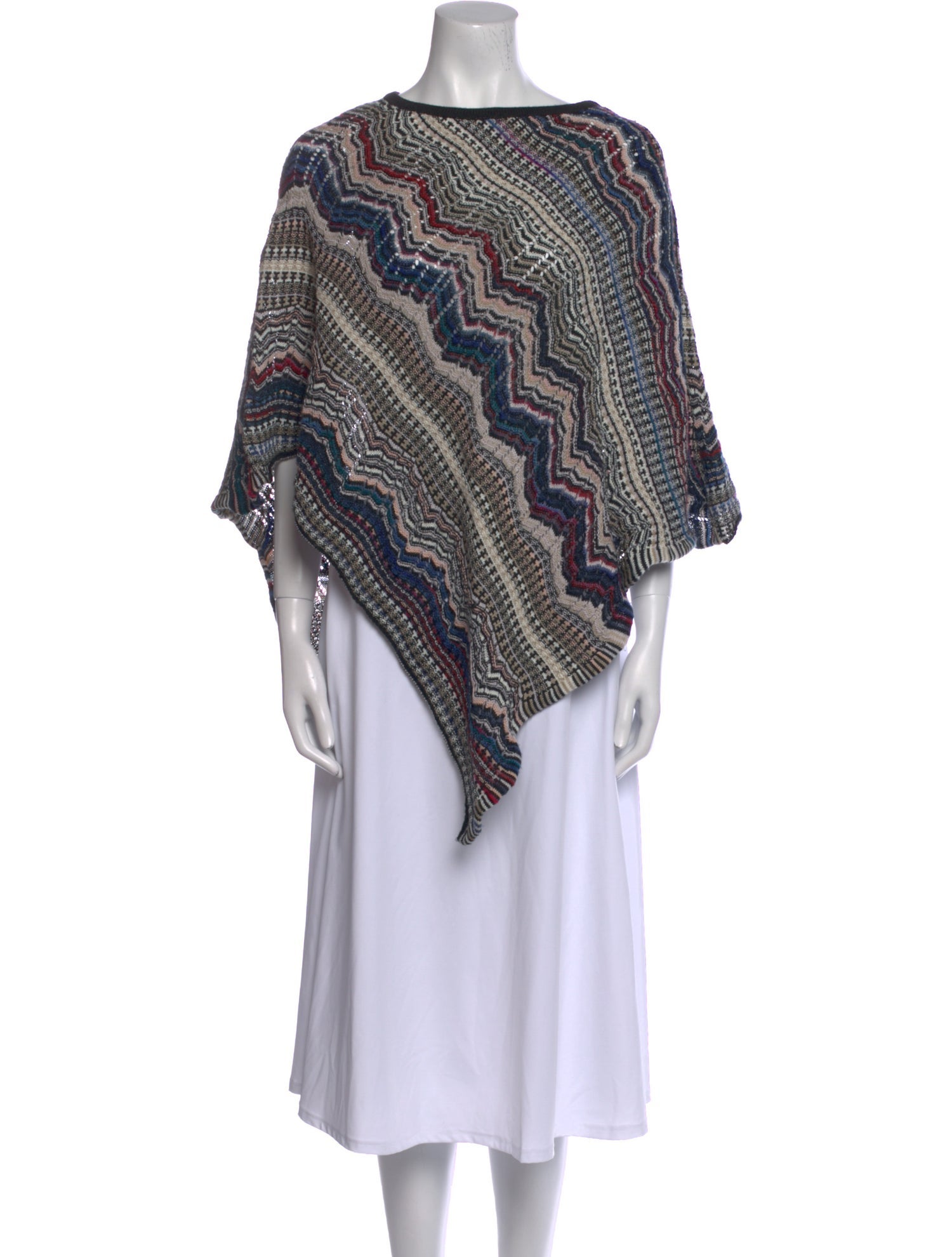 Missoni Printed Bateau Neckline Sweater
