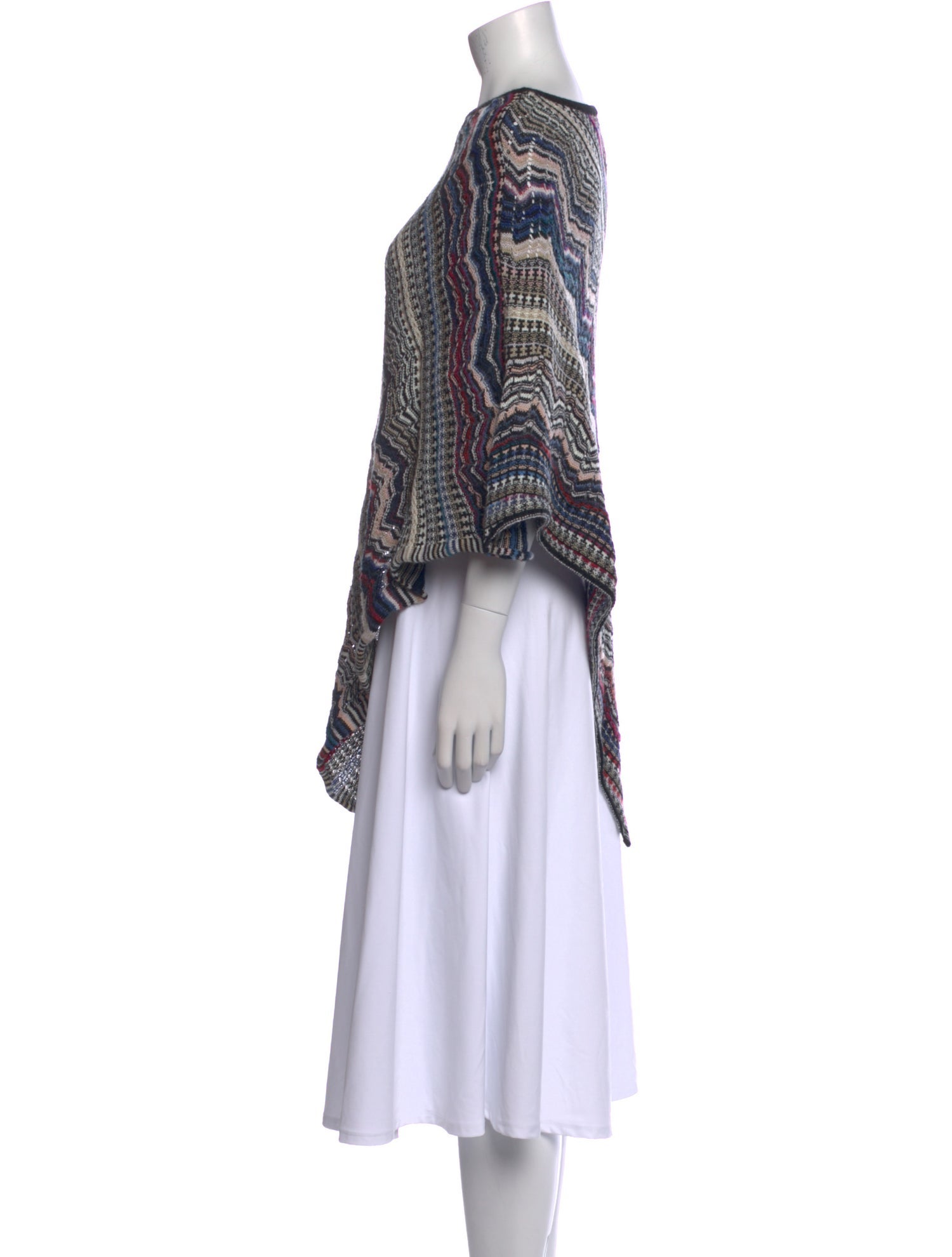 Missoni Printed Bateau Neckline Sweater