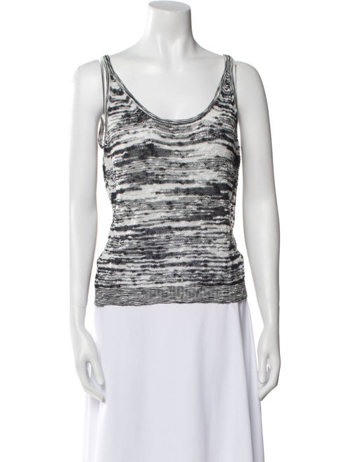 Missoni Striped Scoop Neck Top