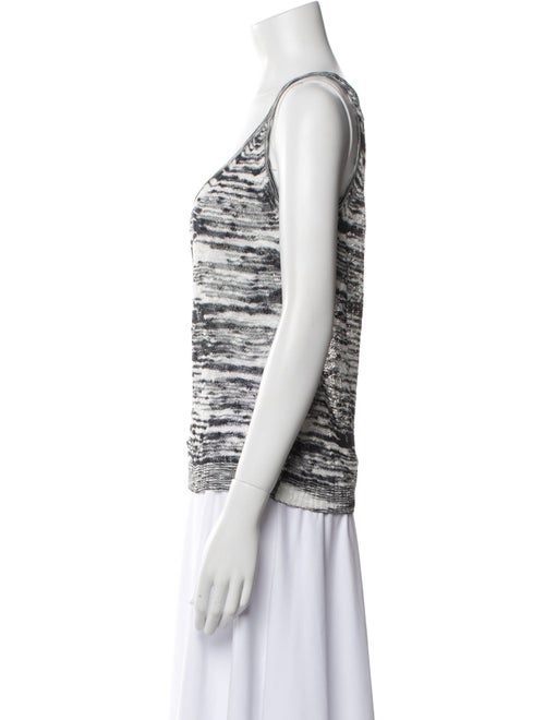 Missoni Striped Scoop Neck Top