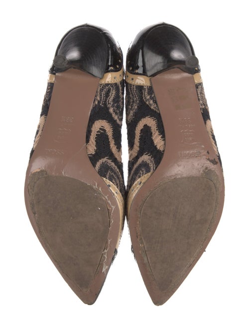 Missoni Leather Printed Pumps