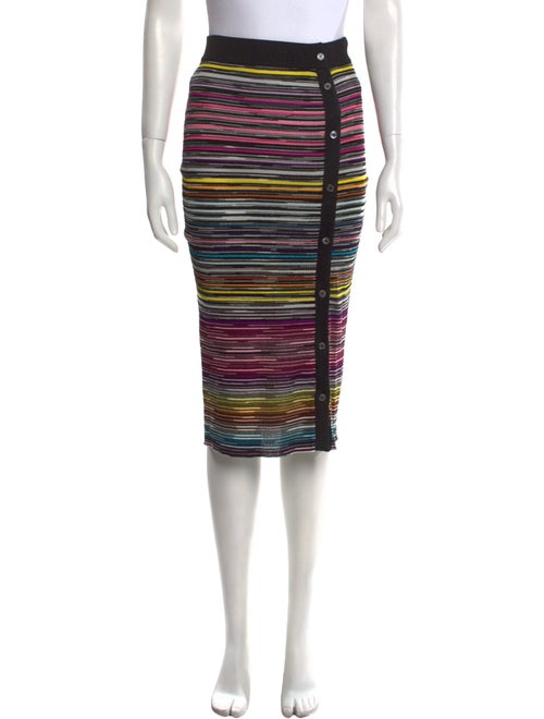 Missoni Striped Knee-Length Skirt